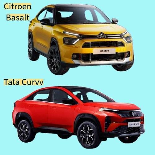 Tata Curvv & Citroen Basalt detail comparison