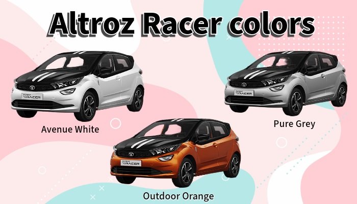 Tata Altroz Racer colors