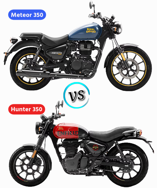 Hunter 350 vs Meteor 350 Features