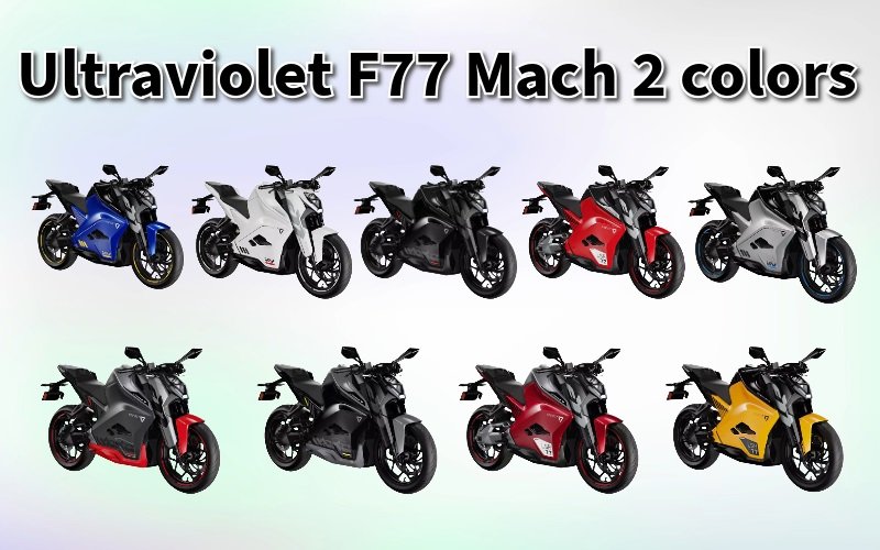 Ultraviolet F77 Mach 2 colors