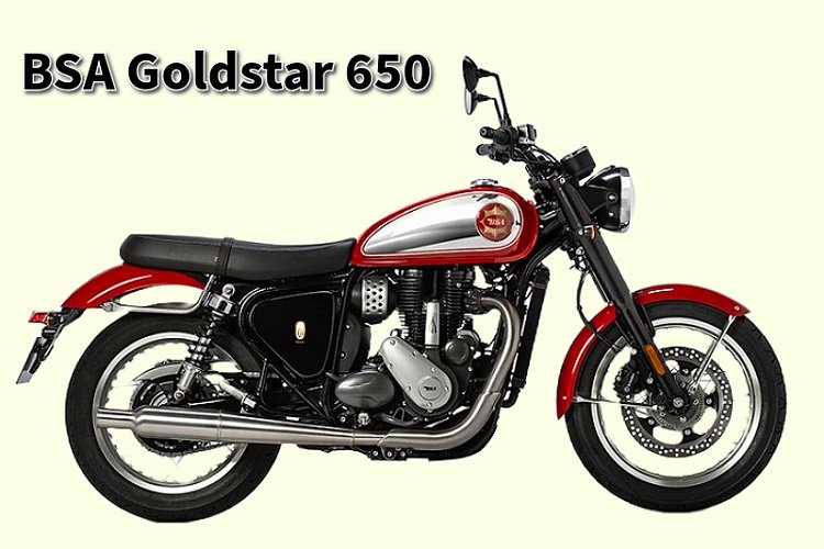 BSA Goldstar 650 Red