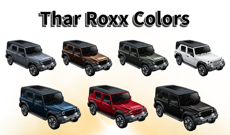 Thar Roxx Colours