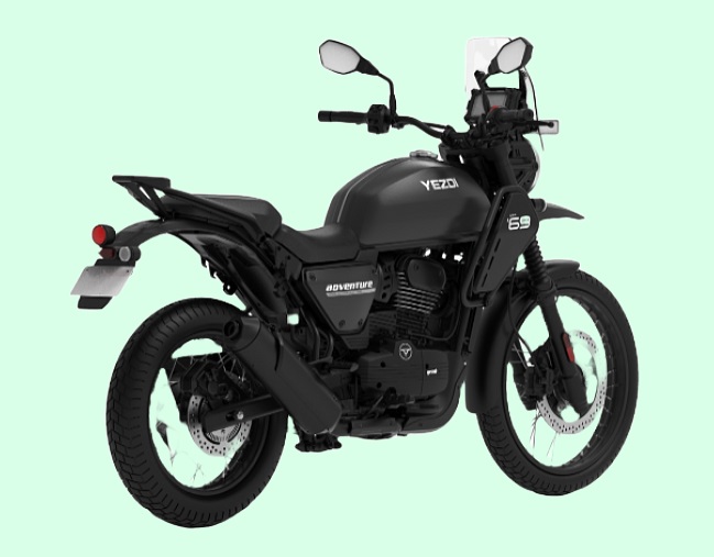 Yezdi Adventure Black