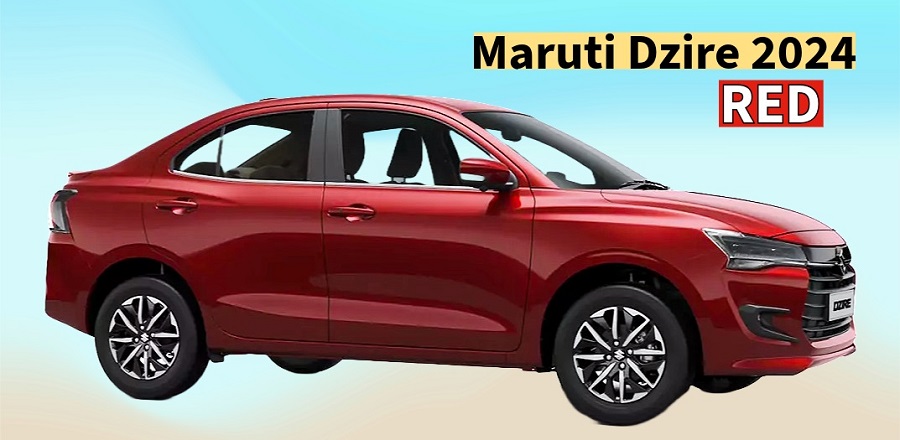 Maruti Dzire 2024 Red