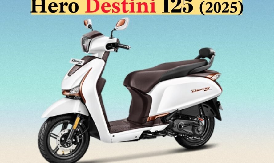 The new Hero Destini 125 (2025) launched; Check on road price colours and other details.