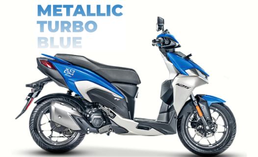 Hero Xoom 125 Blue