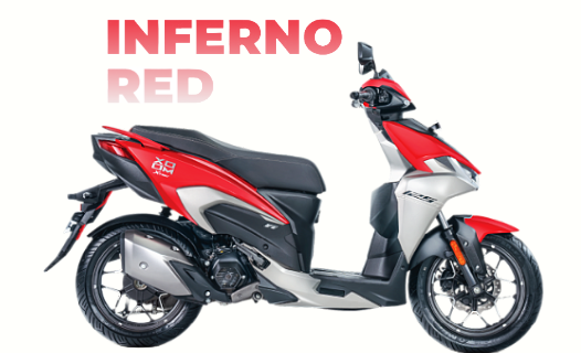 Hero Xoom 125 Red