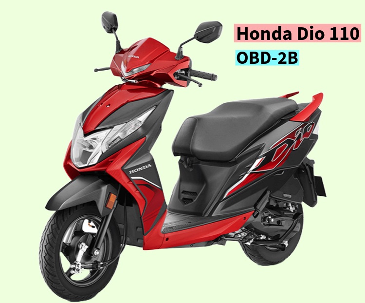 Dio 110 OBD-2B red