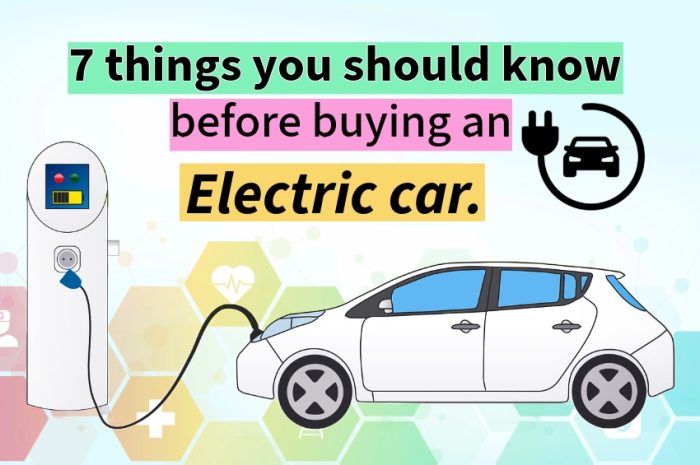 7 things you should know before buying an electric car