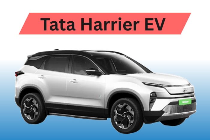 Tata Harrier Electric White