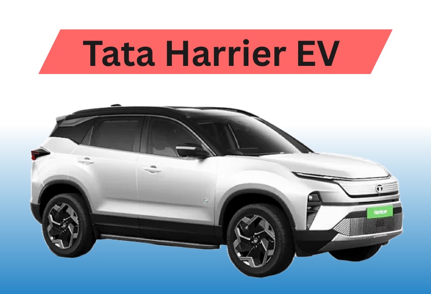 Tata Harrier Electric White
