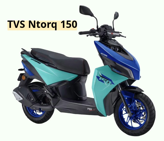 TVS Ntorq 150 Blue